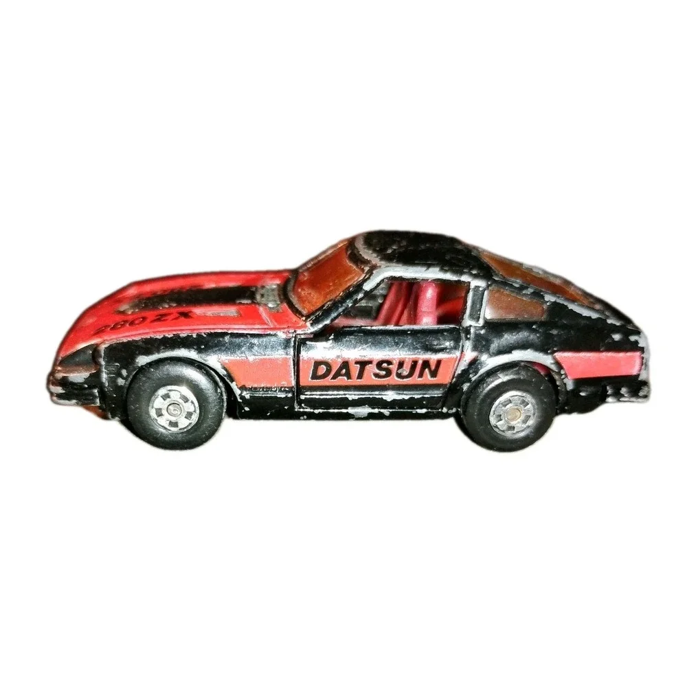 Vtg Matchbox Lesney MB24 1979 Datsun 280 ZX Black Red-orange Hong Kong Superfast